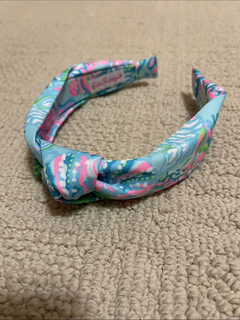 Lilly Pulitzer slim knot headband excellent condition